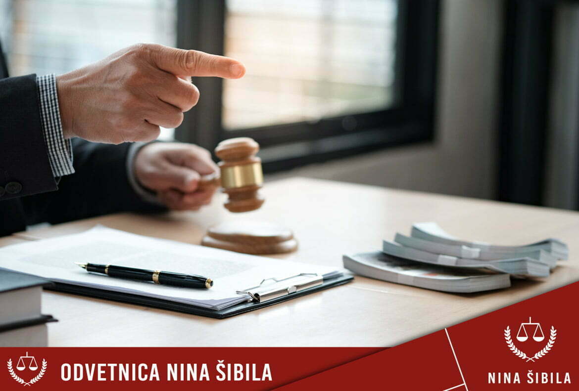 tožba za nujni delež