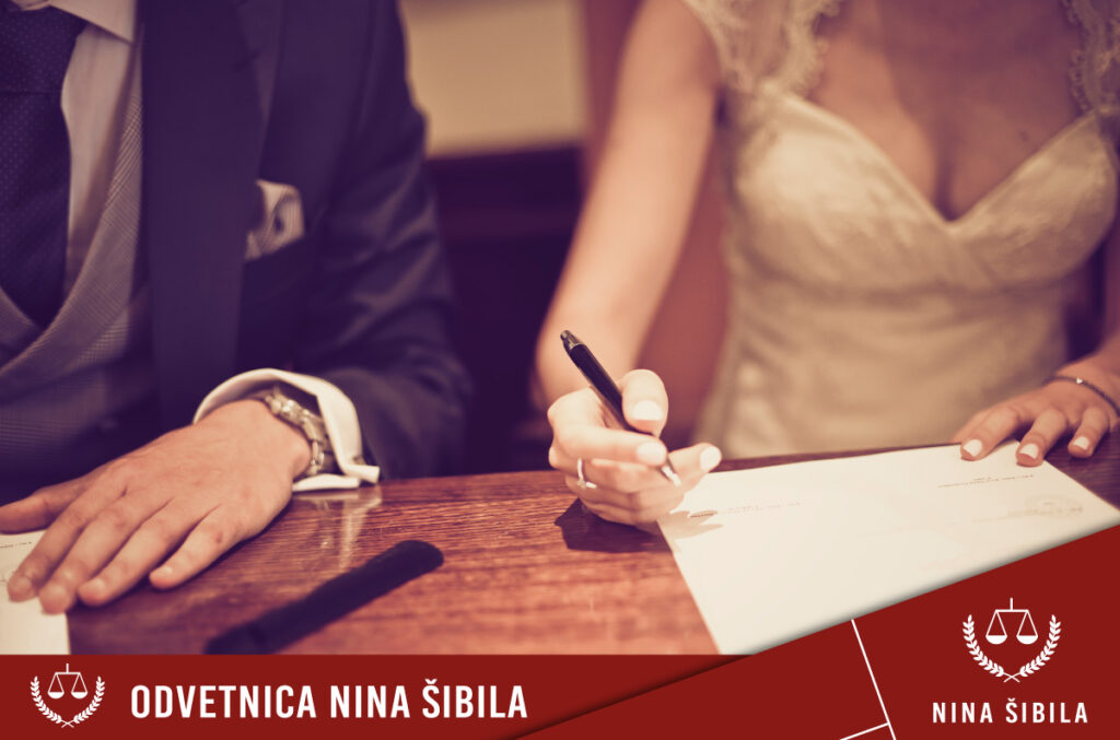 ženitna pogodba