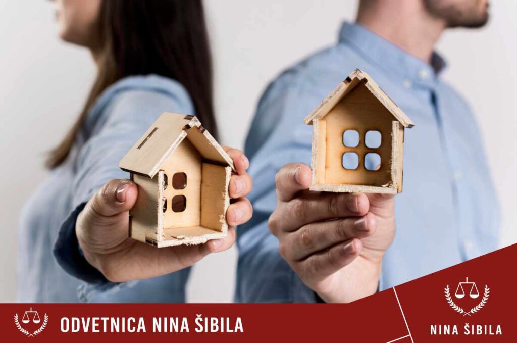 razdelitev premoženja za časa življenja